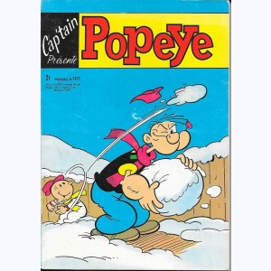 Cap'tain Popeye : n° 101, Drôle de chasse-neige
