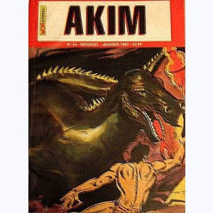 Akim (2ème Série) : n° 34, Au royaume des hommes-grenouilles