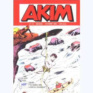 Akim (2ème Série) : n° 115, La vallée des ombres blanches