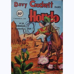 Hondo : n° 38, Davy CROCKETT : La loi du Far-West