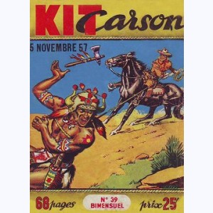 Kit Carson : n° 39, Sur la piste du tomahawk