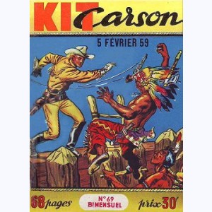 Kit Carson : n° 69, Le secret des marais