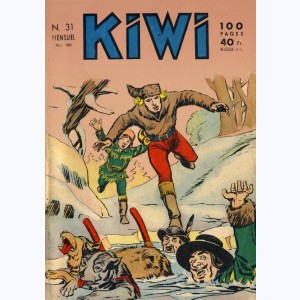 Kiwi : n° 31, Le petit Trappeur : Tragédie sur le fleuve