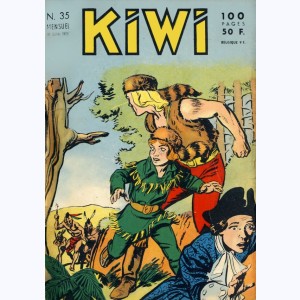 Kiwi : n° 35, Le petit Trappeur : Tragédie sur le fleuve