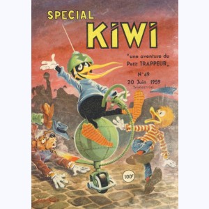 Kiwi : n° 49, Le petit Trappeur : Lutte sans merci