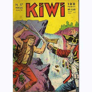 Kiwi : n° 57, Le petit Trappeur : Le balai en flammes