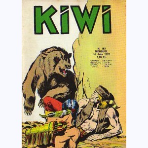 Kiwi : n° 182, Le petit Trappeur : Masque de cuir 1