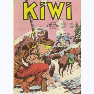 Kiwi : n° 274, Le petit Trappeur : La mort en voyage