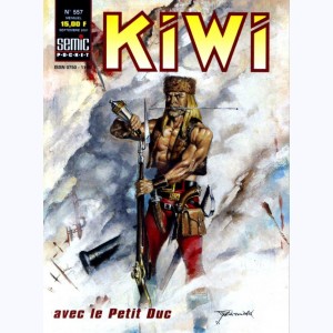 Kiwi : n° 557, Blek et Le petit Trappeur : Bras de fer : RED 419