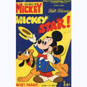 Mickey Parade : n° 24, 1042 : Mickey star !