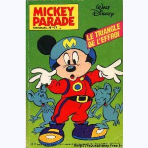 Mickey Parade (2ème Série) : n° 97, Le triangle de l'effroi