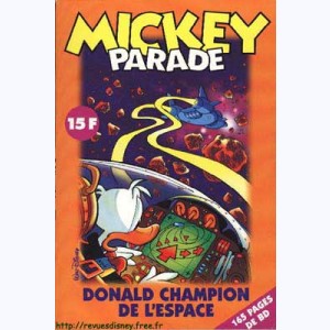 Mickey Parade (2ème Série) : n° 224, Donald : Le grand prix interplanétaire