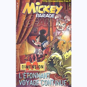 Mickey Parade (2ème Série) : n° 271, Dimension M : Le livre prédateur