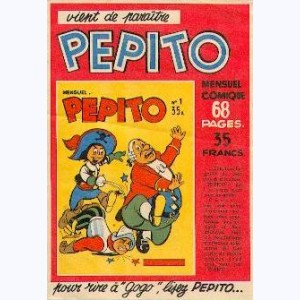Pépito (Hors-Série et Album d'images) : n° 0, Feuille annonce