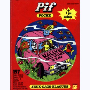 Pif Poche : n° 197, Pif coureur automobile
