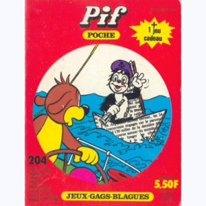 Pif Poche : n° 204, Pif et Hercule navigateurs