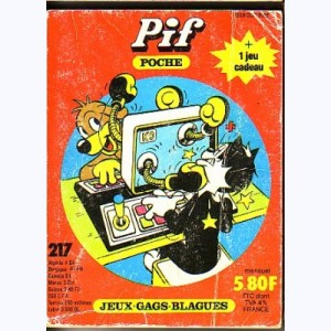 Pif Poche : n° 217, Jeux électroniques