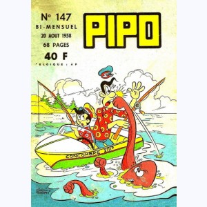 Pipo : n° 147, Le tour du monde en Vespa -3- Radeau scooter