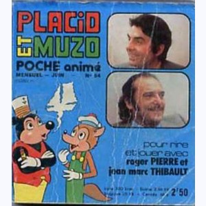 Placid et Muzo Poche : n° 54, Avec Roger Perre et J.-M. Thibault