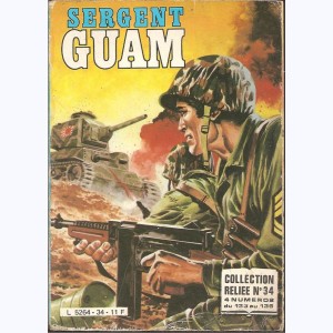 Sergent Guam (Album) : n° 34, Recueil 34 (133, 134, 135, 136)