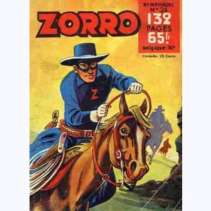 Zorro (2ème Série) : n° 24, Le signe mystérieux