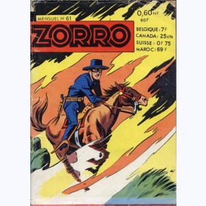 Zorro (2ème Série) : n° 61
