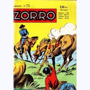 Zorro (2ème Série) : n° 72, La piste brouillée