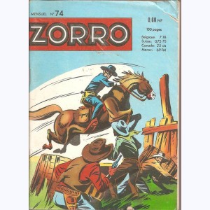Zorro (2ème Série) : n° 74, Plume Noire