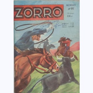 Zorro (2ème Série) : n° 91, Justice de l'Ouest