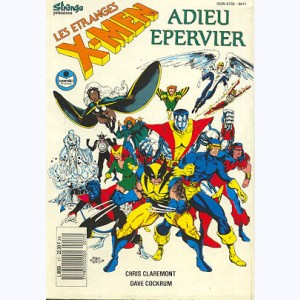 Les Etranges X-Men : n° 17, Adieu Epervier