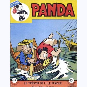 Panda : n° 9, Le trésor de l'île perdue