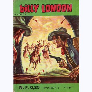 Billy London : n° 3, Prisonnier des Apaches !..