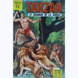 Tarzan : n° 24, La cité de l'or 2 Les lions de Cathné