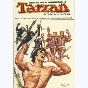 Tarzan (2ème Série) : n° 17, L'attaque des hommes-panthères