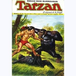 Tarzan (2ème Série) : n° 36, Le cauchemar de Jane