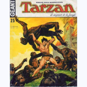 Tarzan (Géant) : n° 25, Tarzan et l'homme lion (3,4)