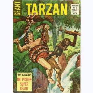 Tarzan (Géant Album) : n° 3, Recueil 3 (07, 08, 09)