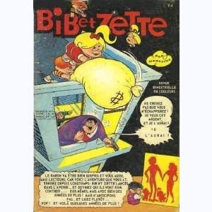 Bib et Zette (3ème Série) : n° 24, Pof ! Et voilà quelques années de plus