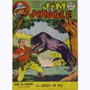 Collection Appel de la Jungle (2ème Série) : n° 29, Jim la Jungle : La jungle en feu