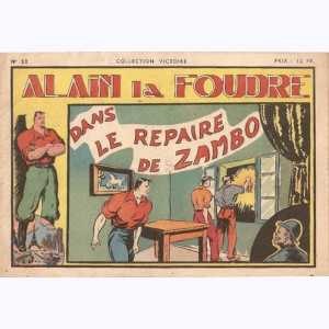 Collection Victoire (2ème Série) : n° 22, Alain la Foudre : Dans le repaire de Zambo