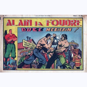 Collection Victoire (2ème Série) : n° 71, Alain la Foudre : Duel Mexicain