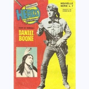 Héros de l'Aventure (2ème Série) : n° 7, Daniel Boone : Les guerriers de Bois-de-Cerf