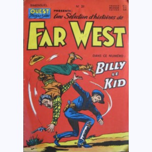 Far West : n° 21, Billy le Kid : Les voleurs du Cercle B