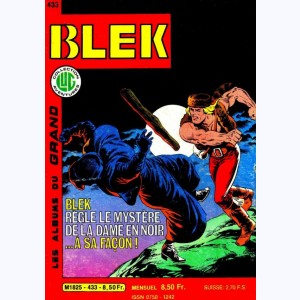 Blek : n° 433, Le pt Trappeur - La dame noire