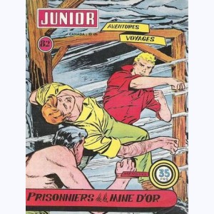 Junior Aventures : n° 82, Prisonniers de la mine d'or