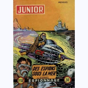 Junior Espionnage : n° 52, Des espions sous la mer