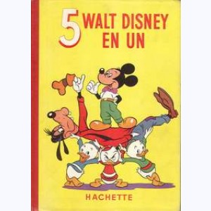 Les Belles Histoires (Album) : n° 13, Recueil 5 Walt Disney en un (43, 45, 51, 53, 56)