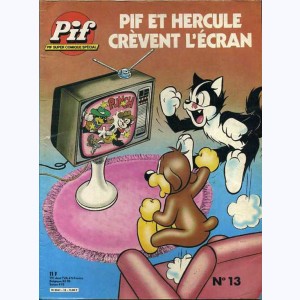 Pif Super Comique : n° 13, Sp : Pif et Hercule crèvent l'écran