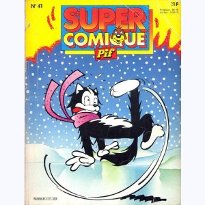 Pif Super Comique : n° 41, La guerre de la neige