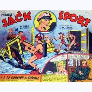 Une Aventure de : n° 14, Jack SPORT 3 - Le repaire de corail